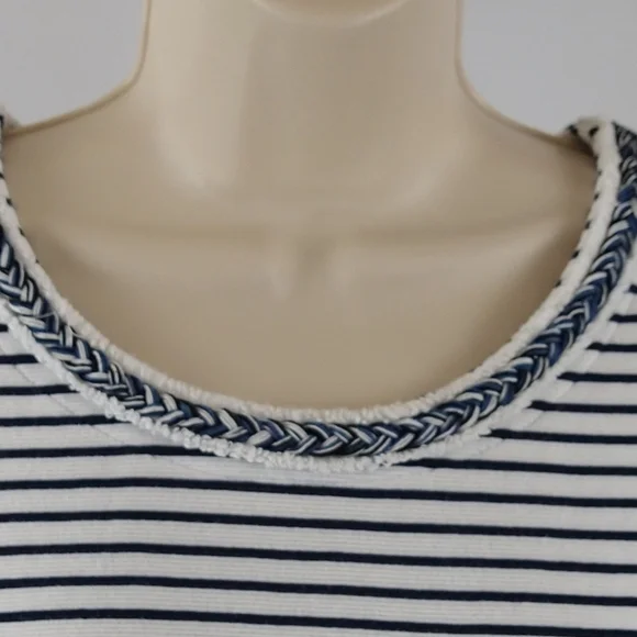 Talbots Striped Sleeveless Dress - Picture 5 of 10